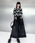 Cut-out Wide Pants